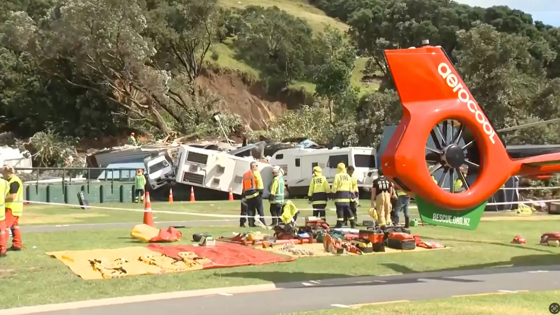 New Zealand Landslide