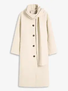 Oversize-Mantel mit zwei dezenten Nahttaschen