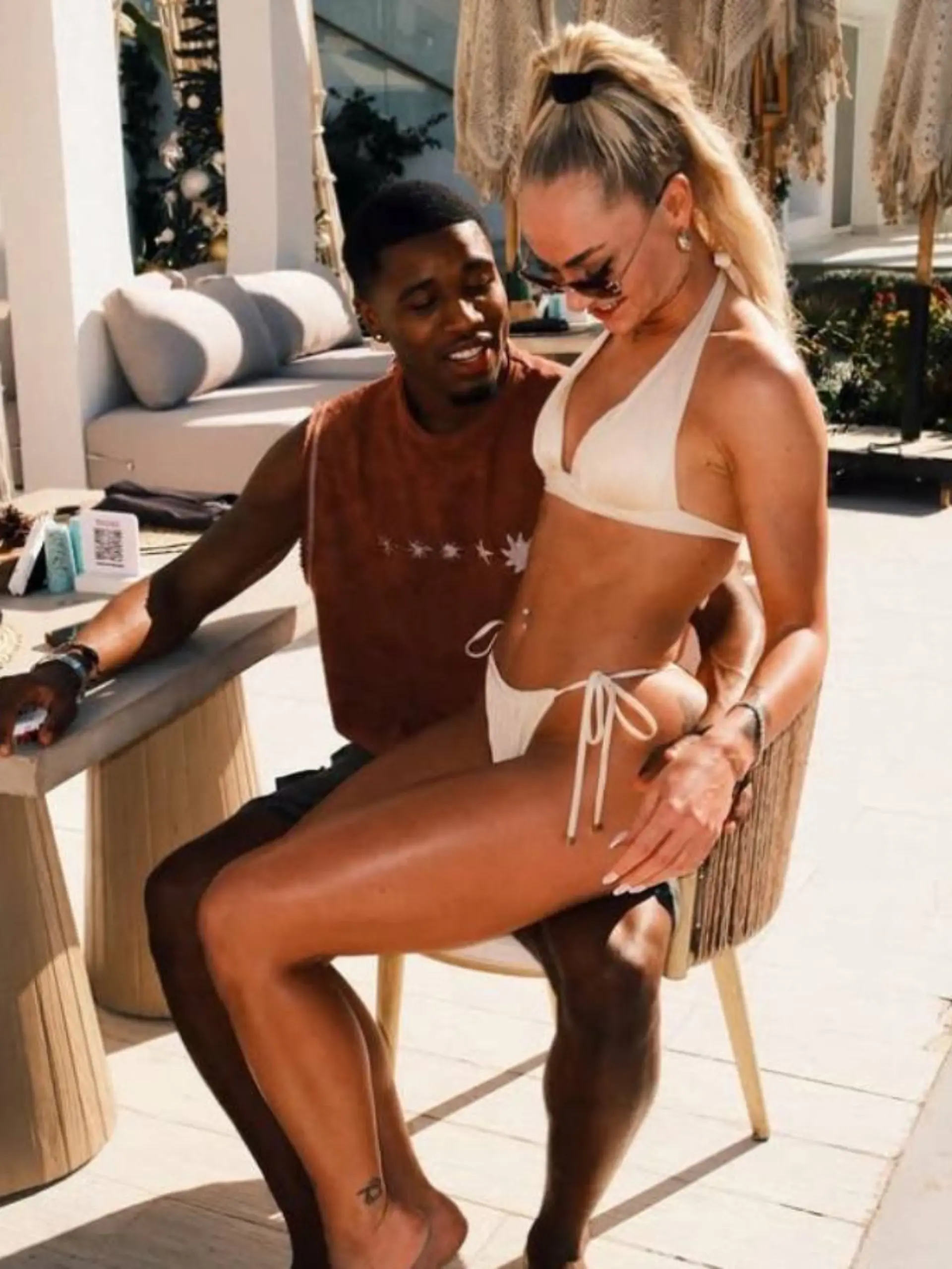 Montel McKenzie und Alisha Lehmann sind ein Liebespaar.