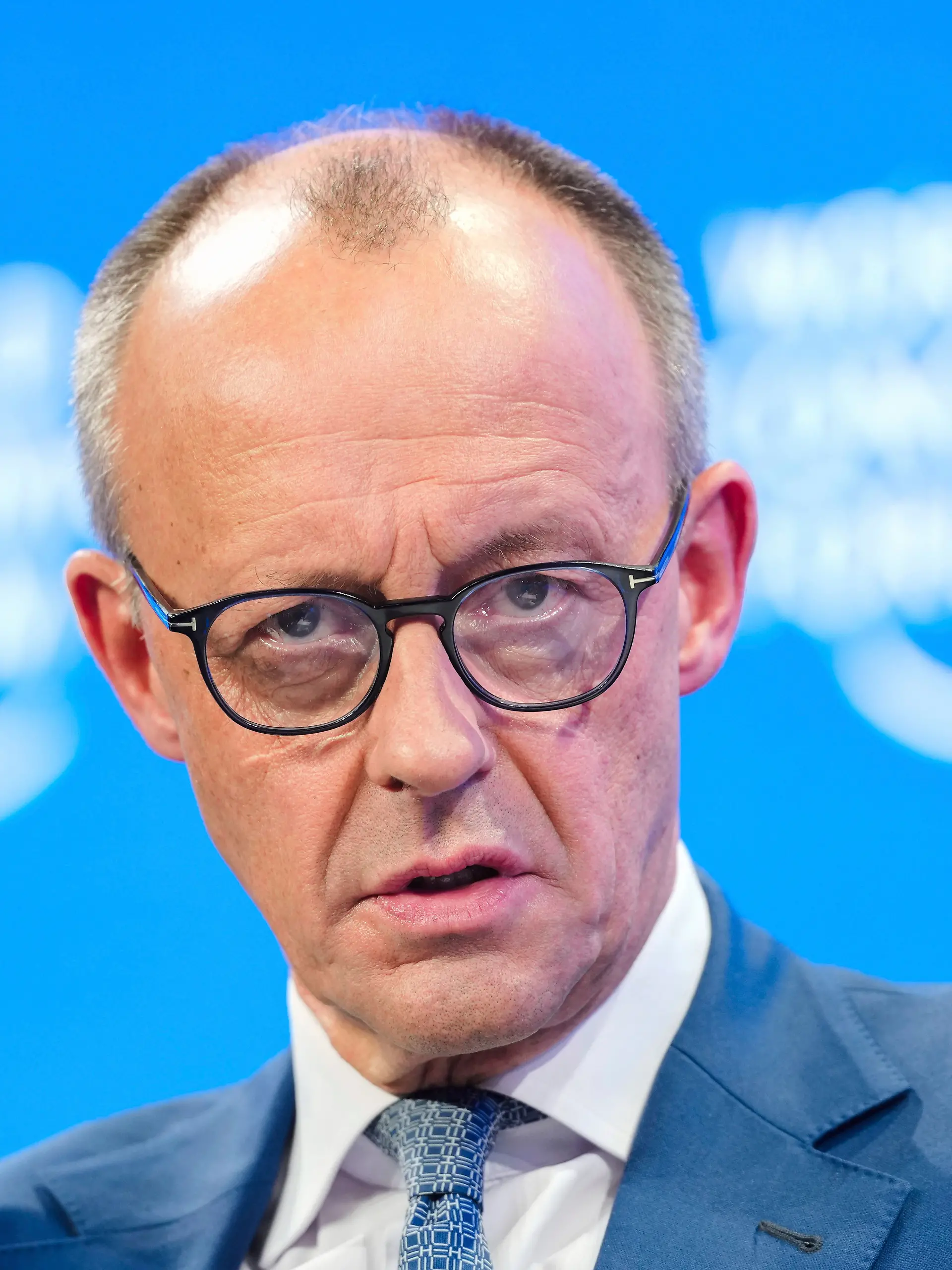 Merz-Rede auf Wirtschaftsgipfel in Davos