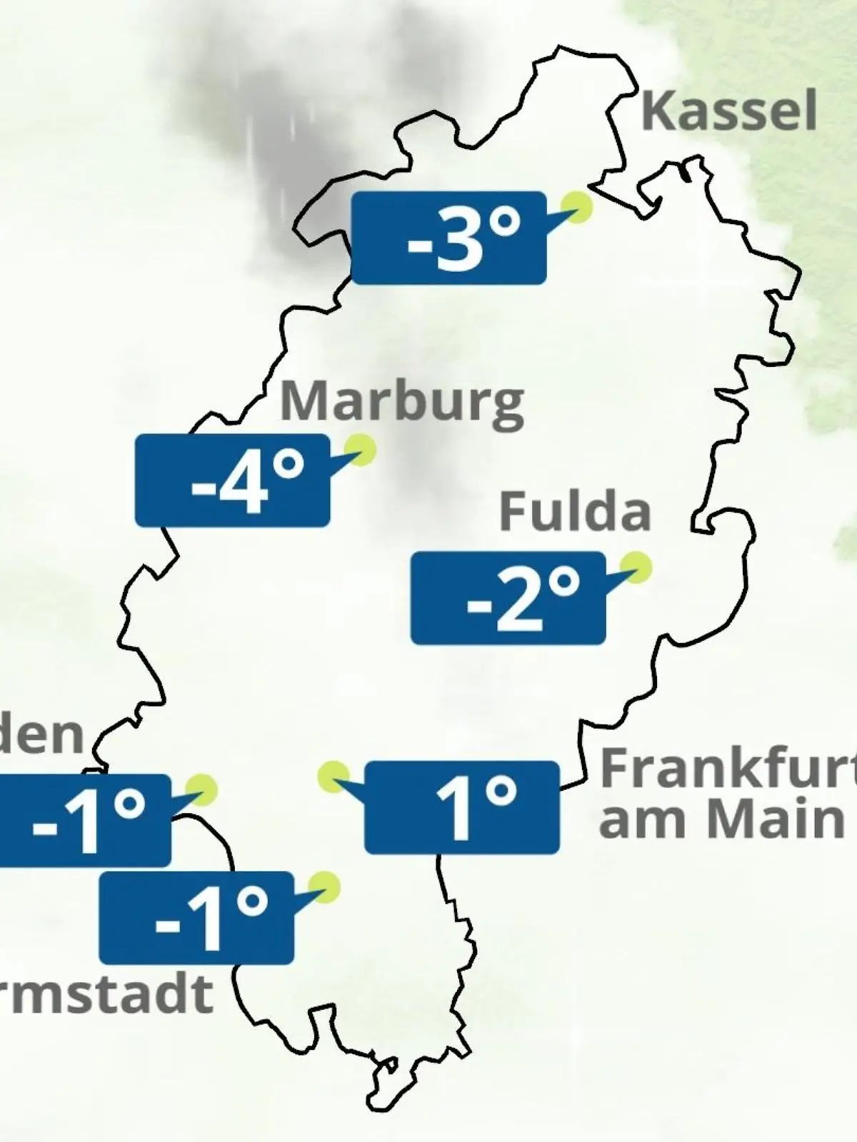 Bild zu: "Hessen: Wie wird das Wetter?"