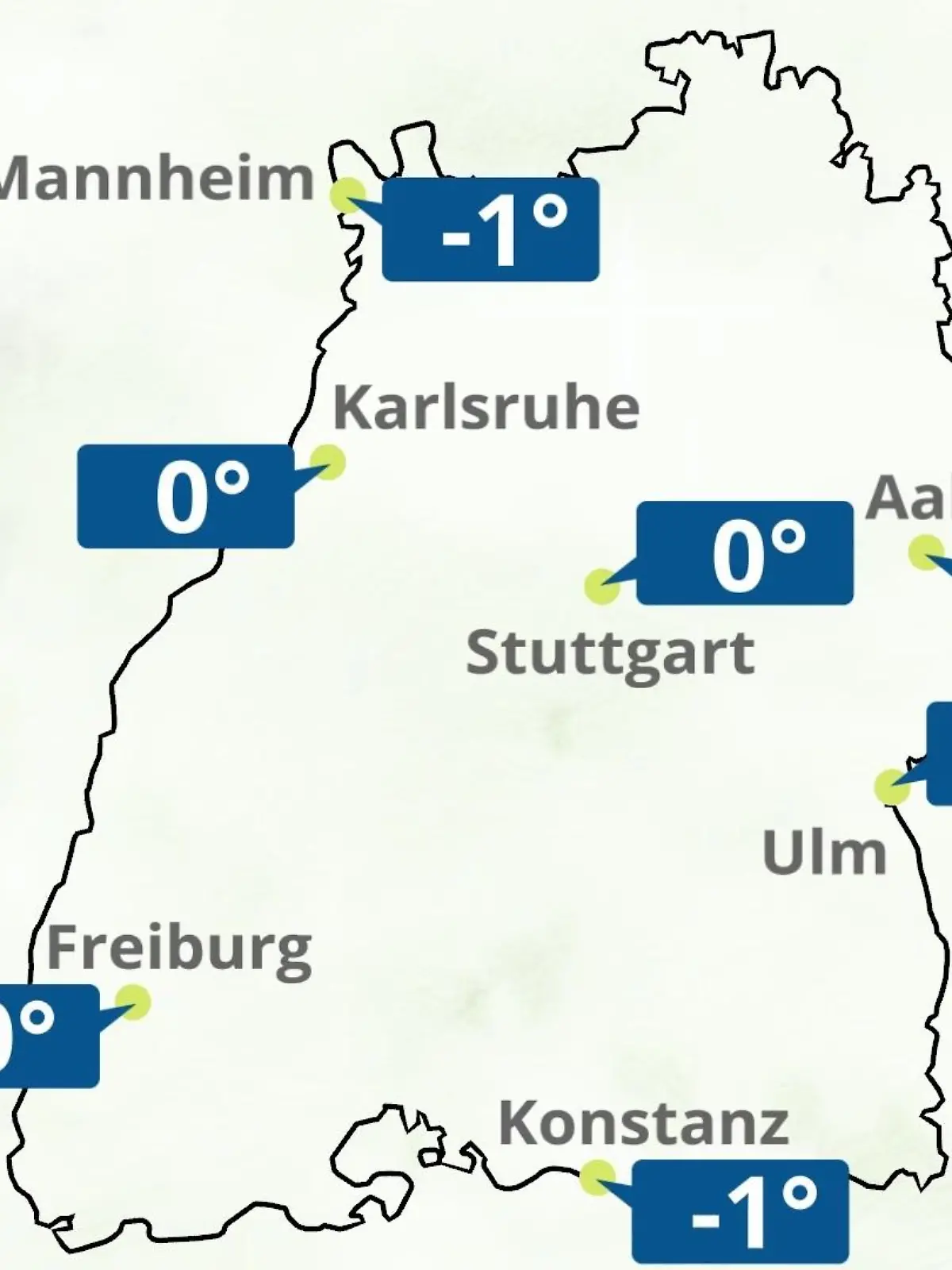 Bild zu: "Baden-Württemberg: Wie wird das Wetter?"