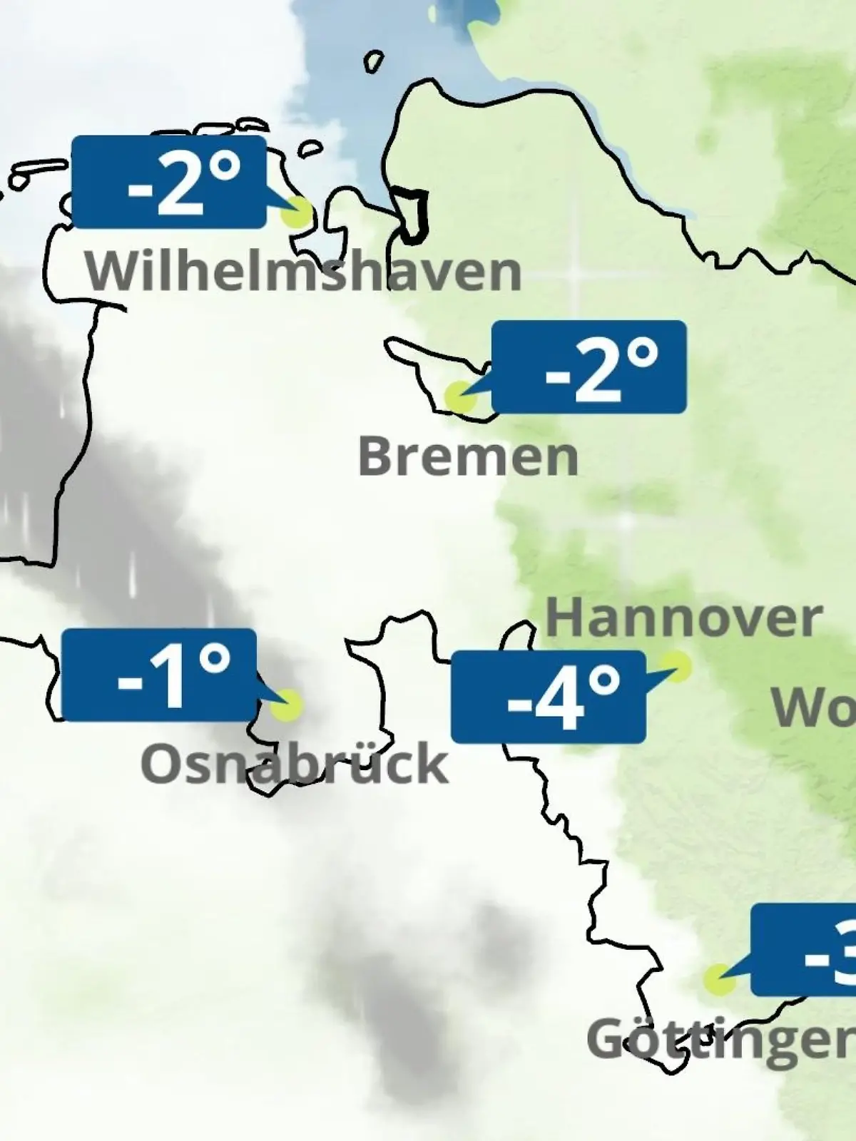 Bild zu: "Bremen und Niedersachsen: Wie wird das Wetter?"