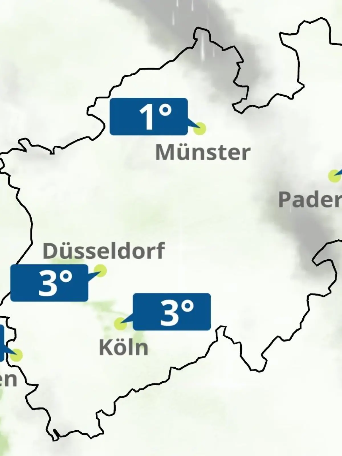 Bild zu: "Nordrhein-Westfalen: Wie wird das Wetter?"