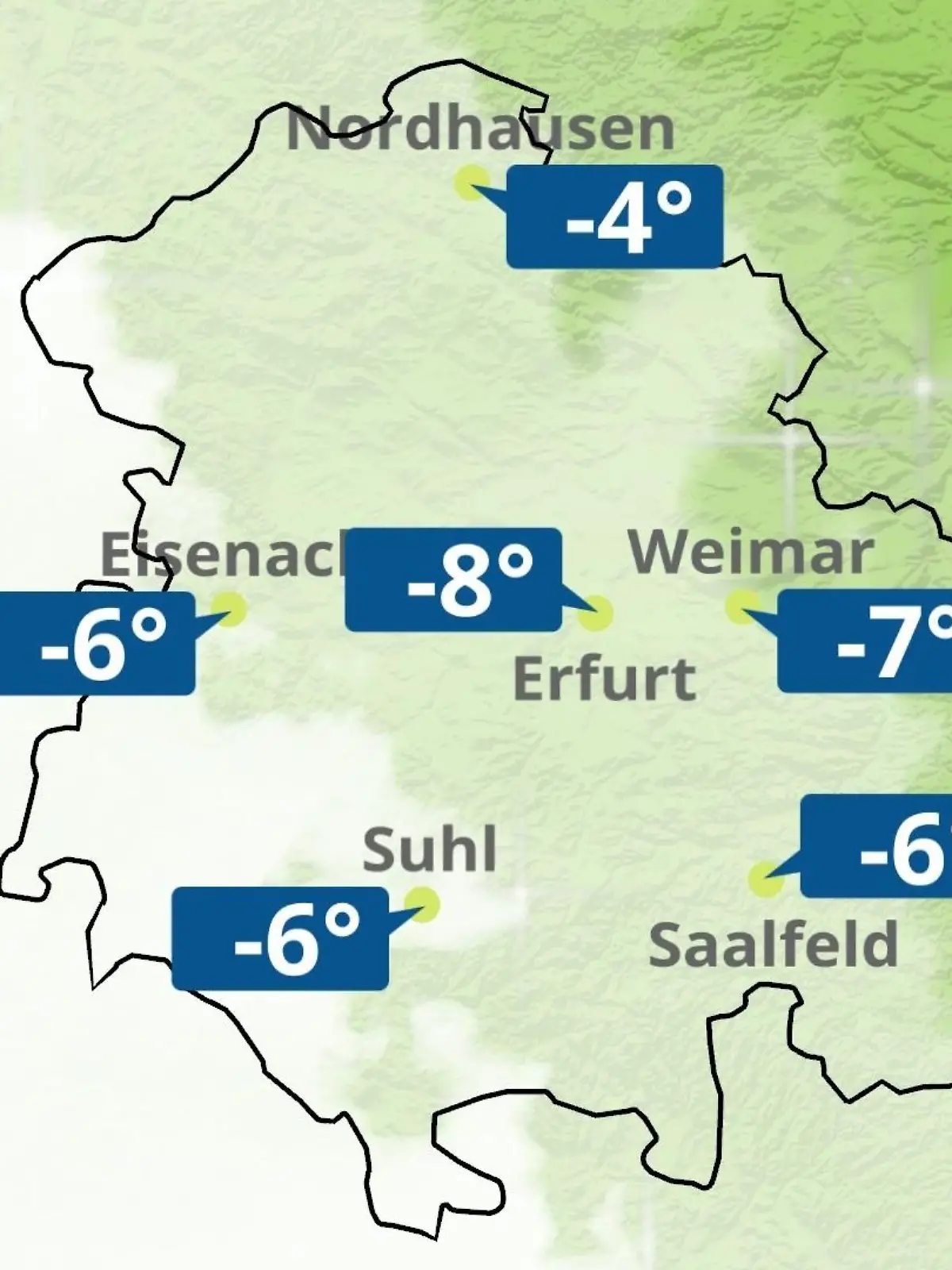 Bild zu: "Thüringen: Wie wird das Wetter?"