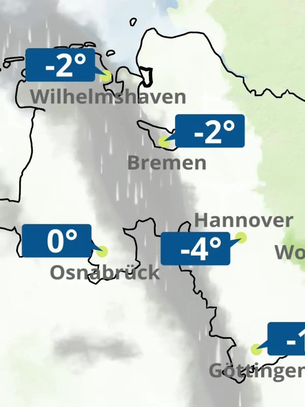 Bild zu: "Bremen und Niedersachsen: Wie wird das Wetter?"