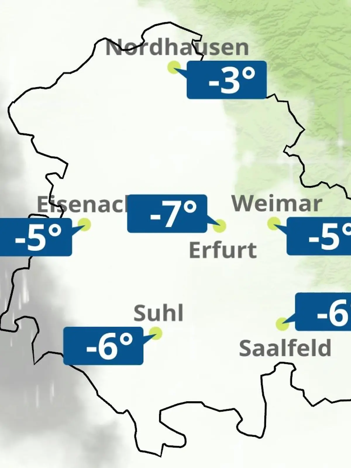 Bild zu: "Thüringen: Wie wird das Wetter?"