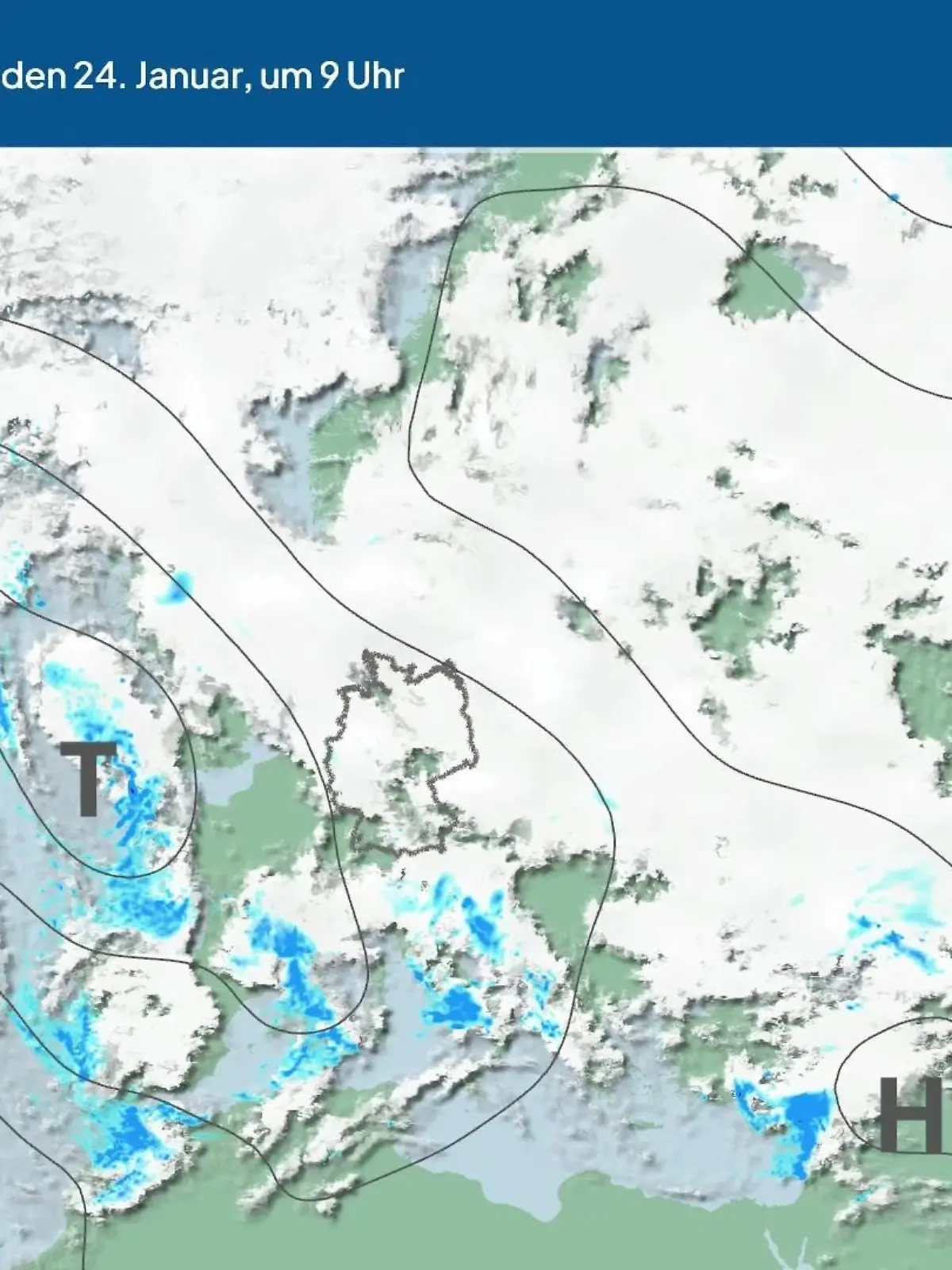 Bild zu: "Die Wetterlage der kommenden 5 Tage"