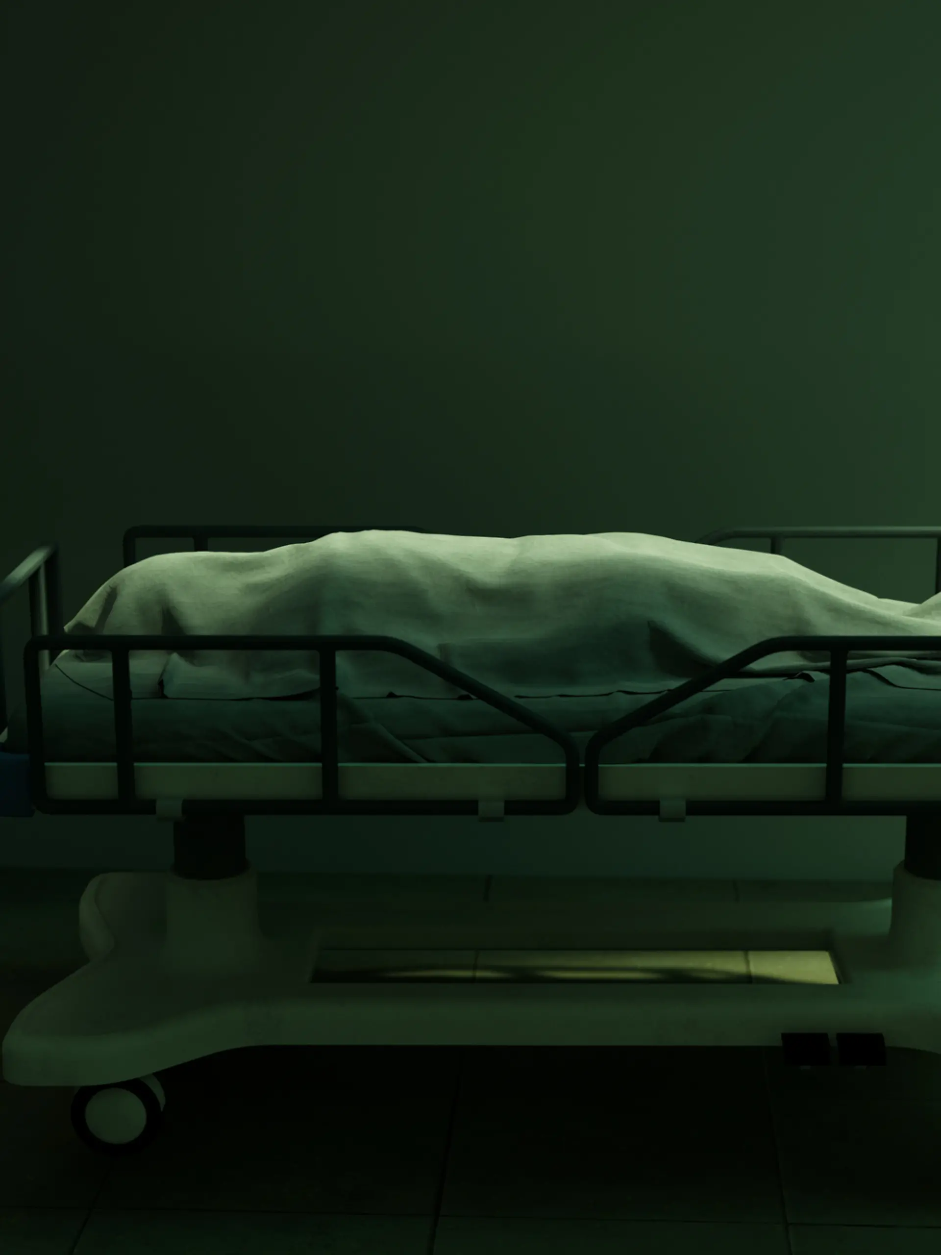 Leiche im Krankenhaus (Symbolfoto)