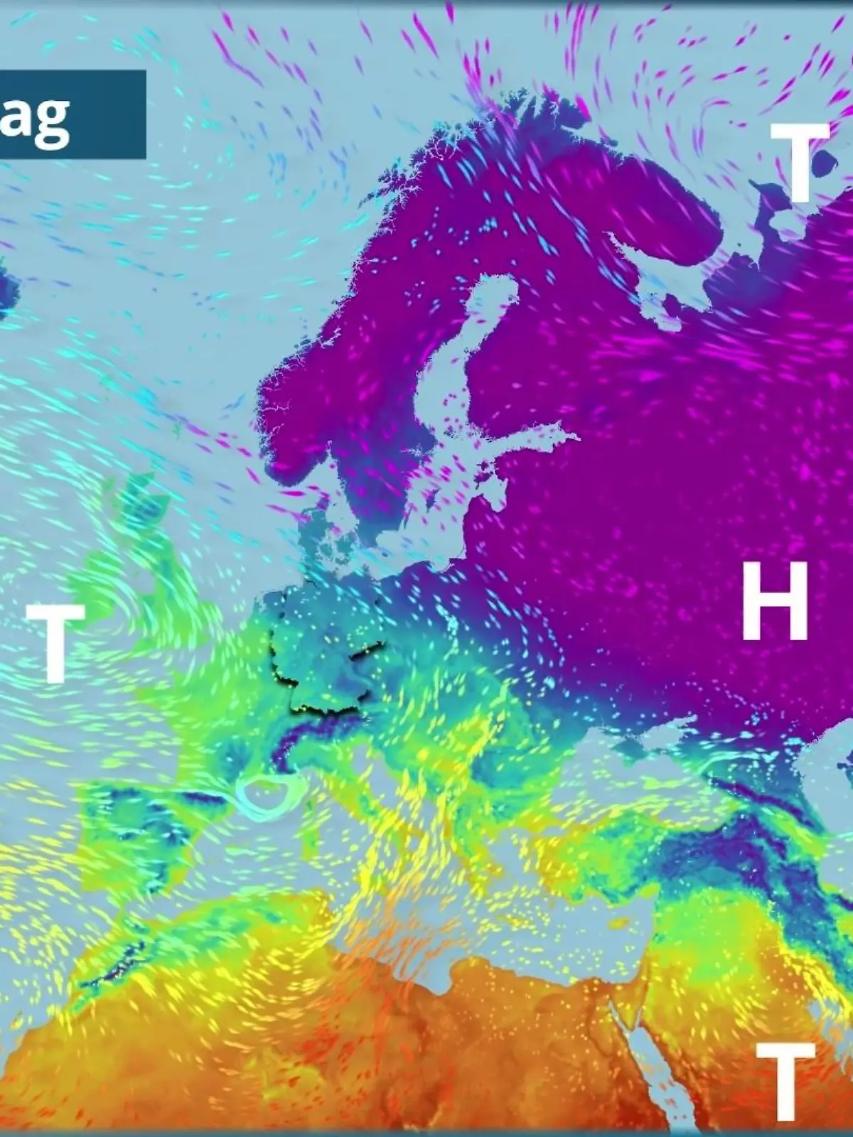Bild zu: "Gefährliche Tiefs kommen nach Deutschland"