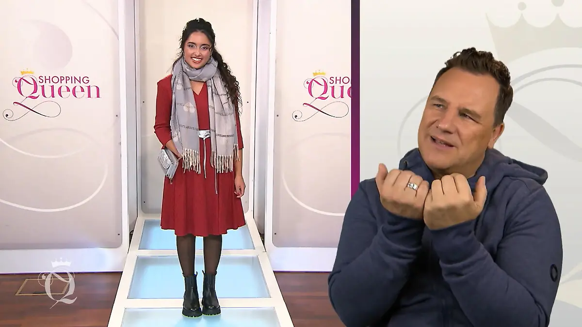 Guido findet Articas Outfit "Nicht ganz rund" Abend oder Tag?