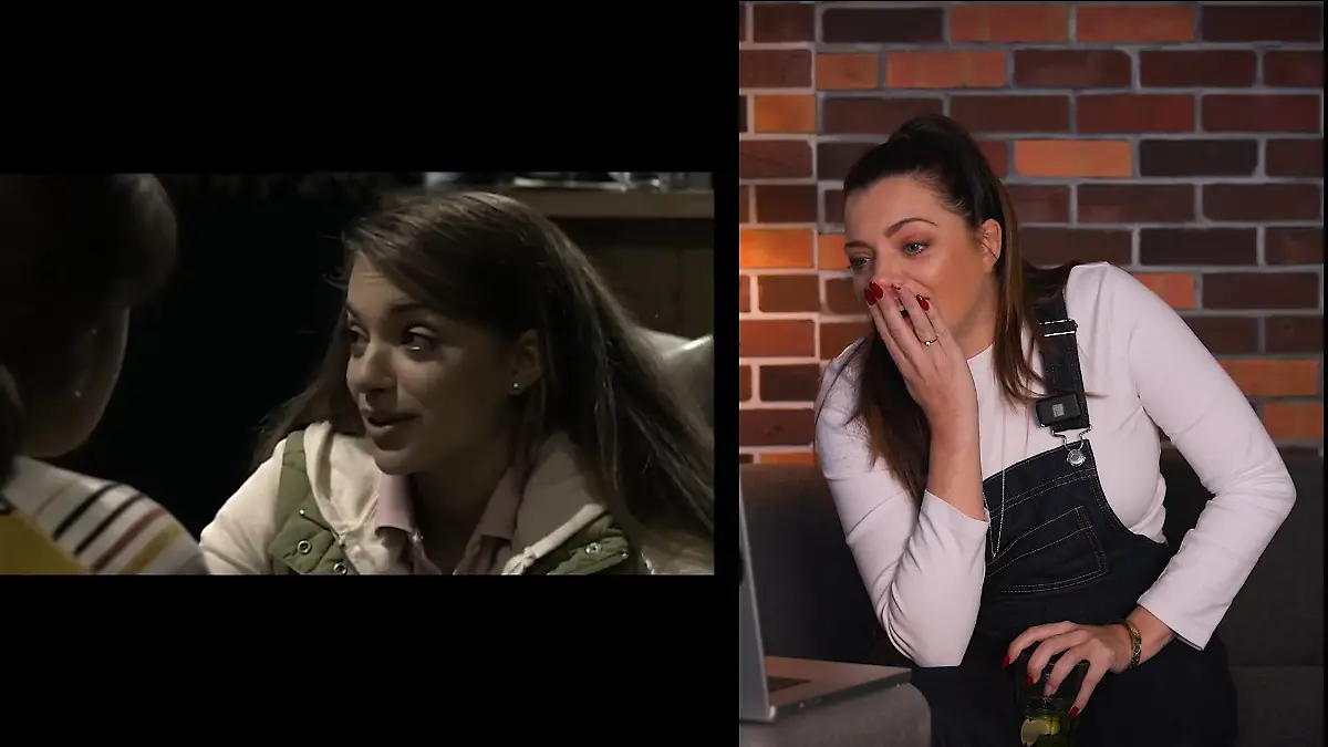 2004 fing bei GZSZ alles an: Anne Menden schaut sich ihre erste Szene an