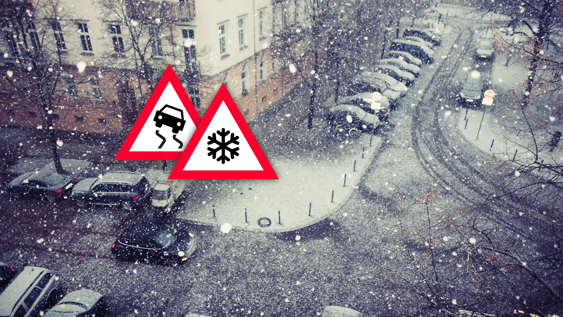 Erst Glatteis, dann Neuschnee: Vorsicht auf Straßen und Wegen!
