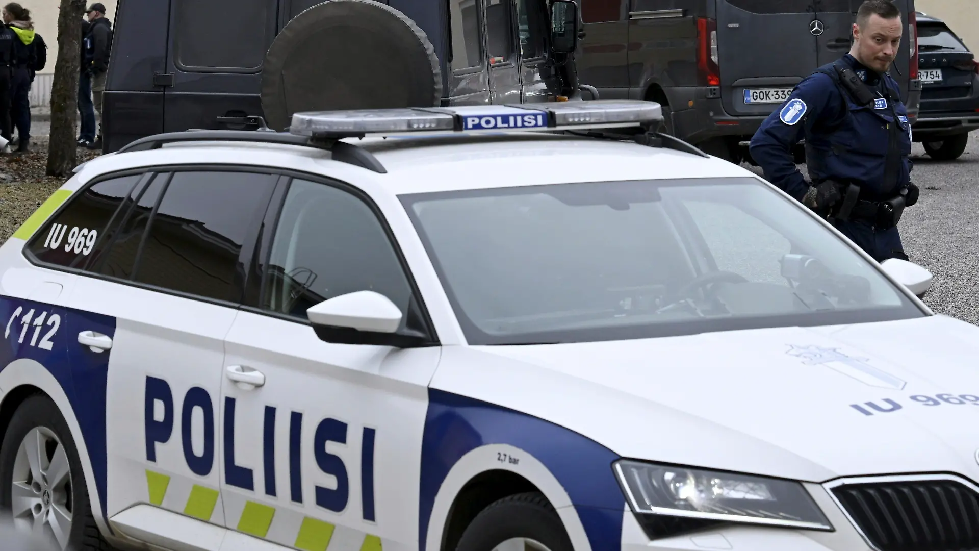 Polizeieinsatz in Helsiniki (Symbolfoto)