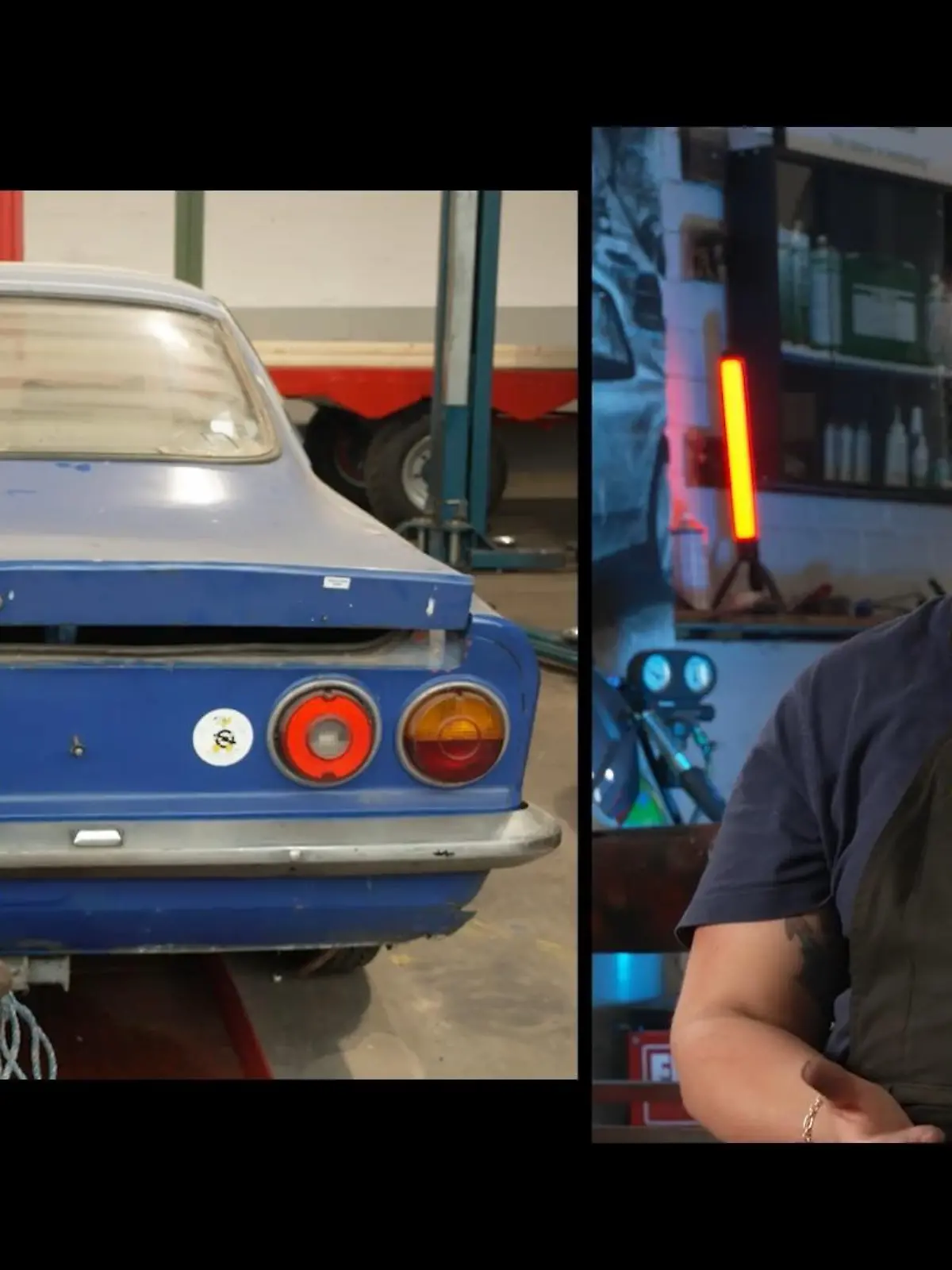 Bild zu: "Der Manta A soll für Lina in Schuss kommen"