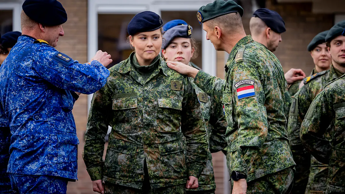 Prinzessin Amalia ist jetzt richtige Soldatin