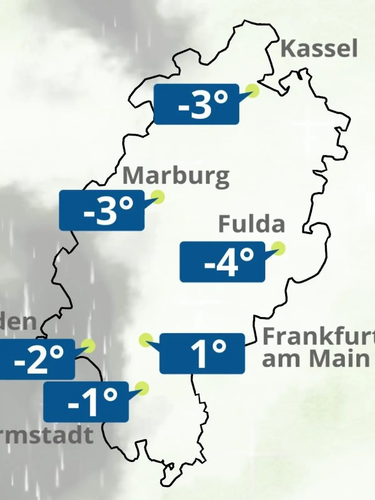 Bild zu: "Hessen: Wie wird das Wetter?"