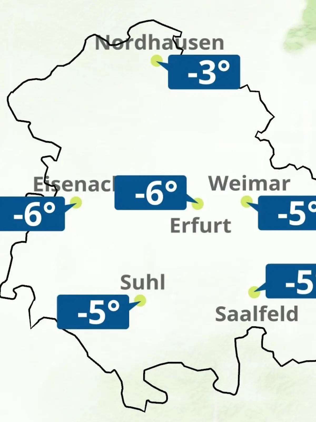 Bild zu: "Thüringen: Wie wird das Wetter?"