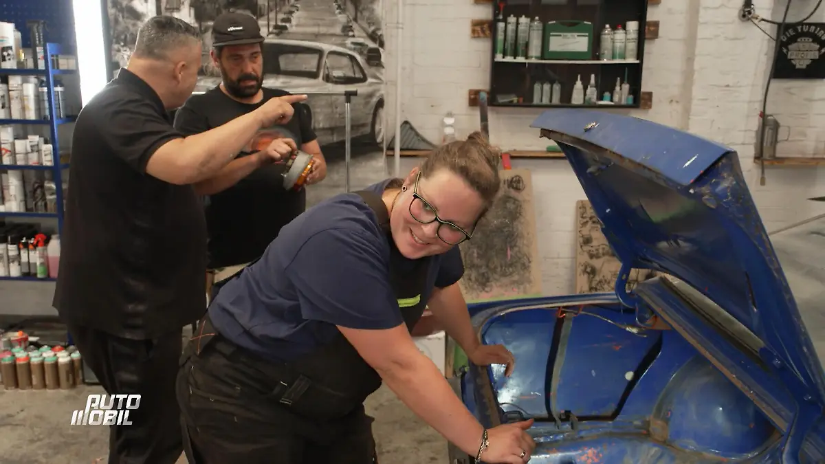 Anhängerkupplung am Manta? Die Meinungen gehen auseinander Die Schwäbin ist pragmatisch