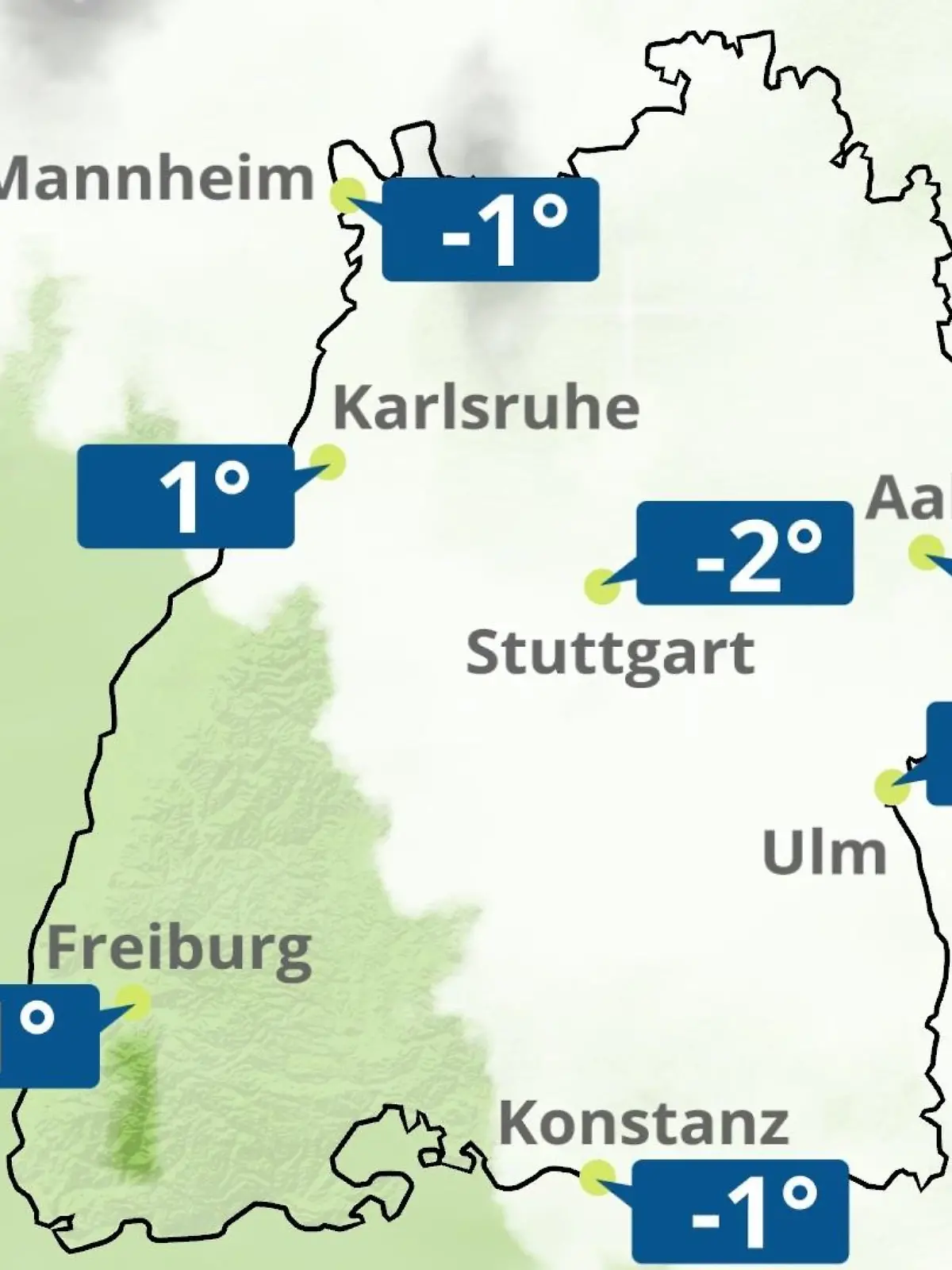 Bild zu: "Baden-Württemberg: Wie wird das Wetter?"