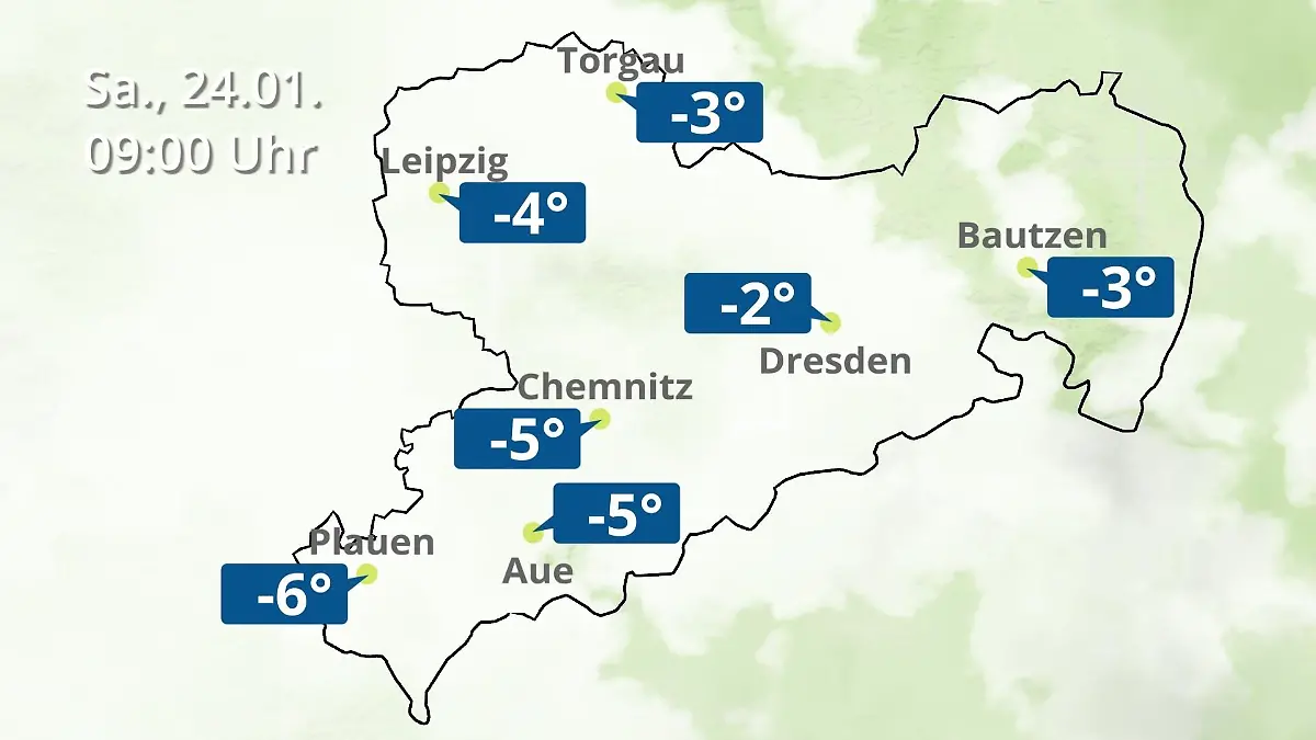 Sachsen: Wie wird das Wetter? Regen- und Wolkenfilm für Chemnitz, Dresden und Leipzig
