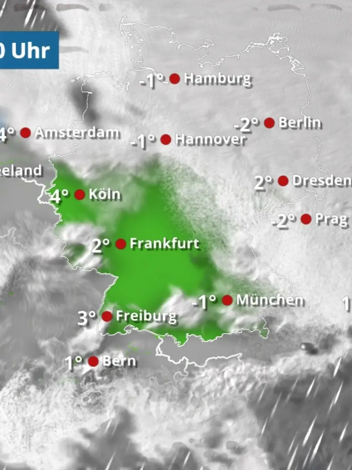 Bild zu: "Lichtblick zwischen Wolken: Viel Sonne im Südwesten"