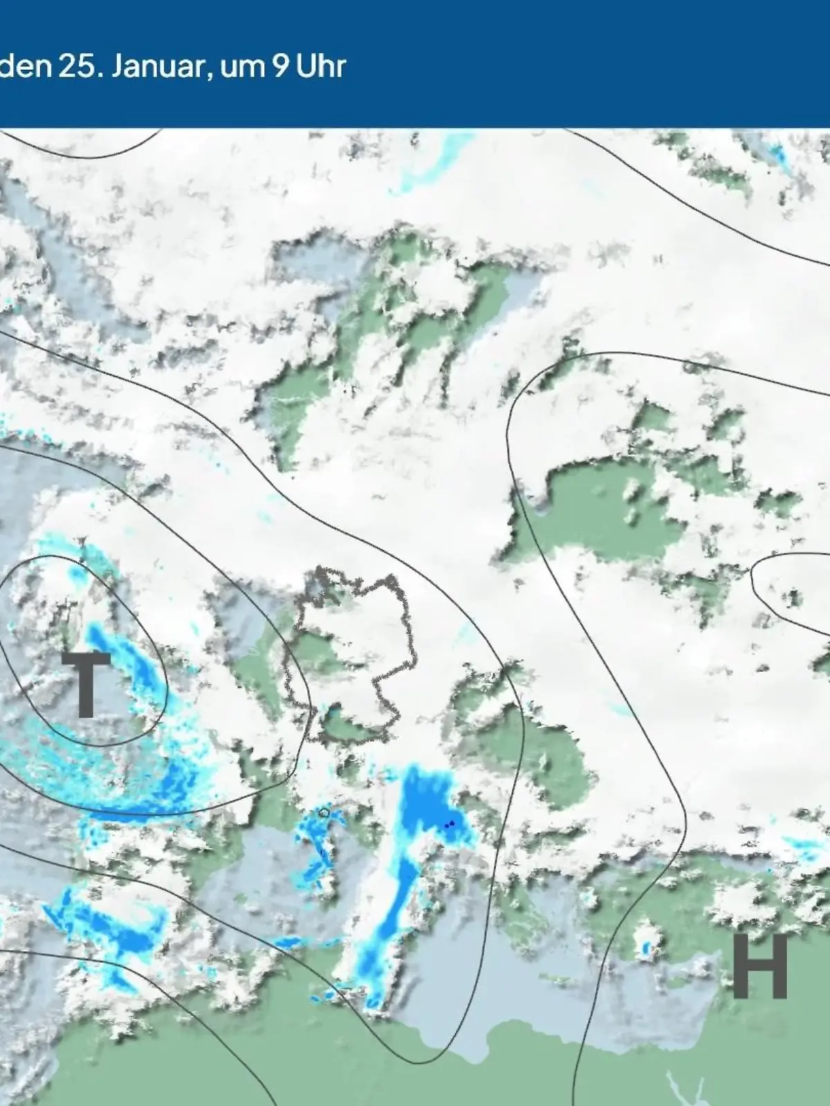 Bild zu: "Die Wetterlage der kommenden 5 Tage"