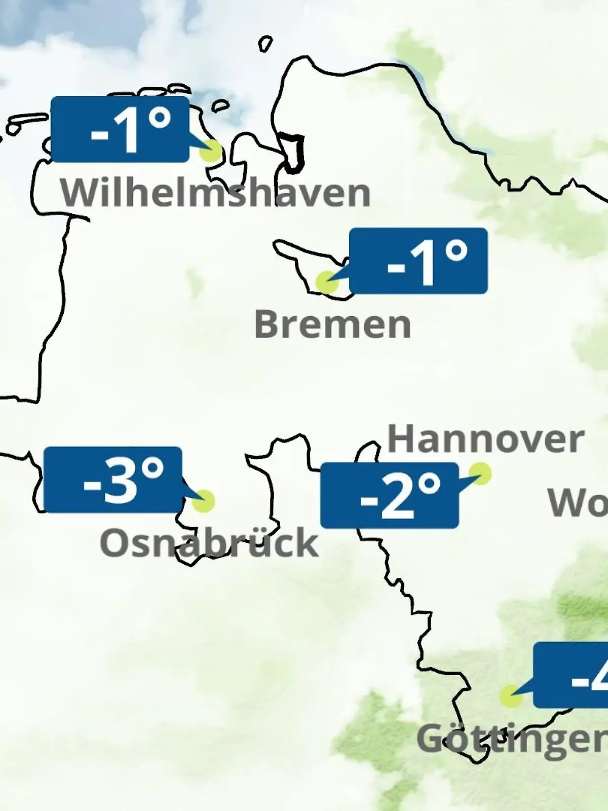 Bild zu: "Bremen und Niedersachsen: Wie wird das Wetter?"