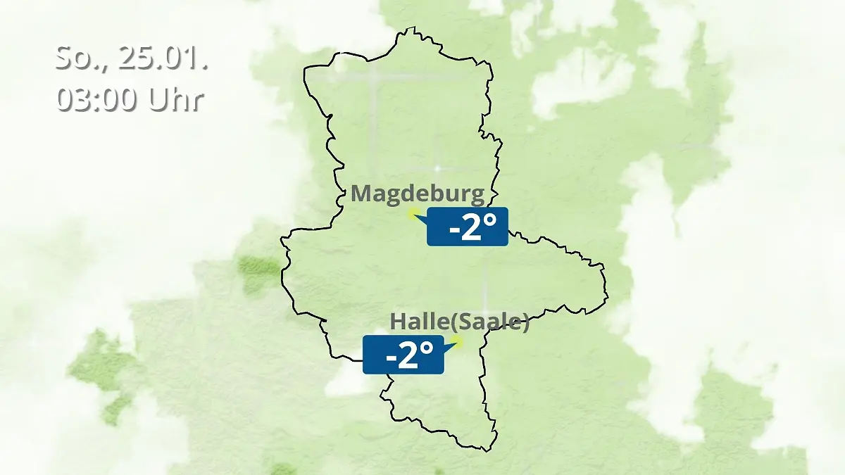 Sachsen-Anhalt: Wie wird das Wetter? Regen und Wolkenfilm für Halle und Magdeburg