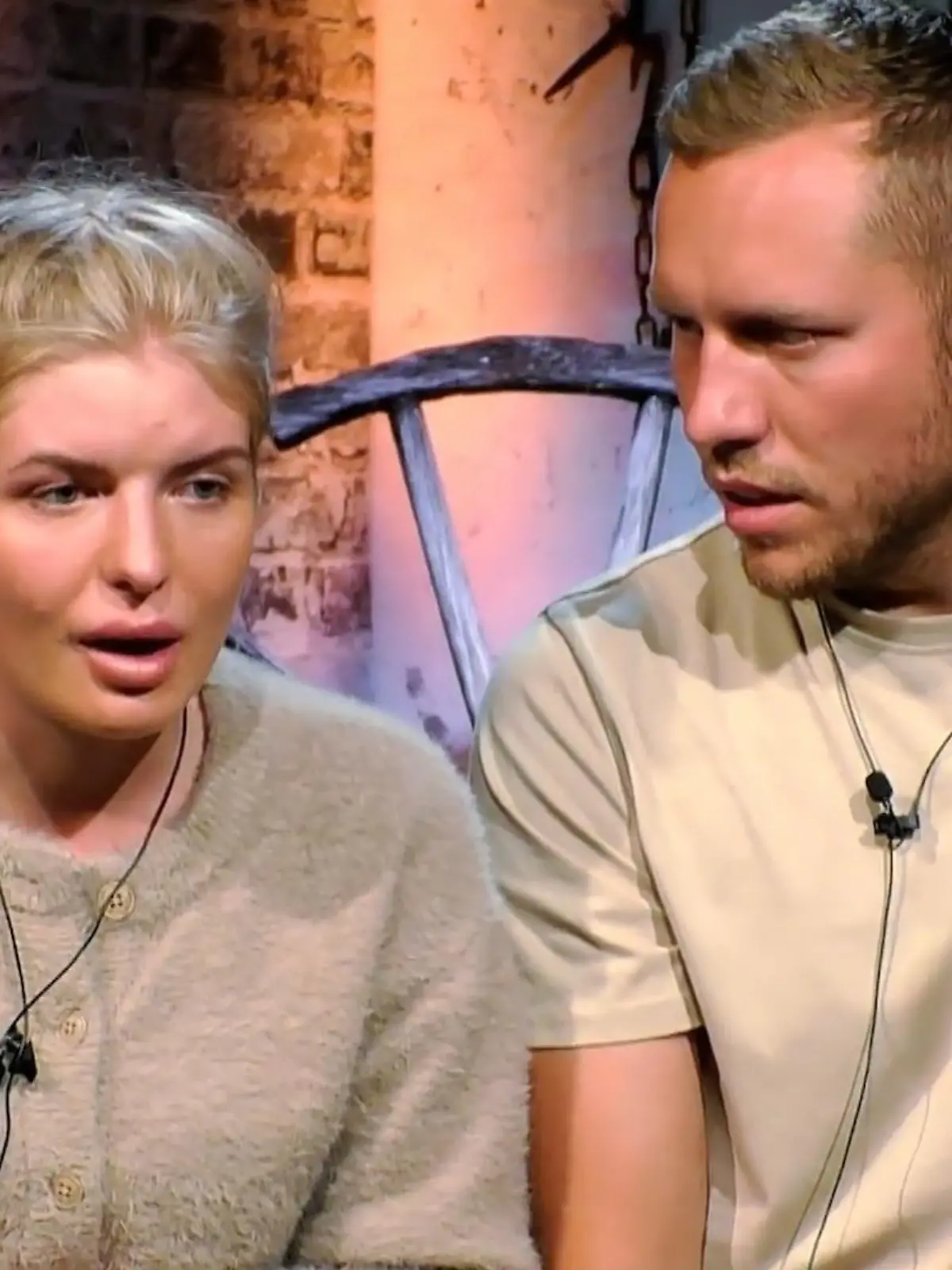 Antonia Hemmer und Patrick Romer hatten im Sommerhaus Zoff