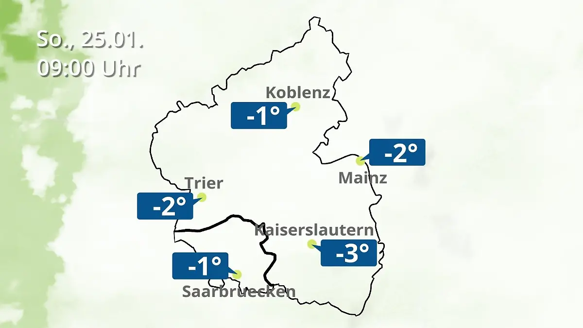 Rheinland-Pfalz, Saarland: Wie wird das Wetter? Regen- und Wolkenfilm für Mainz, Koblenz und Trier