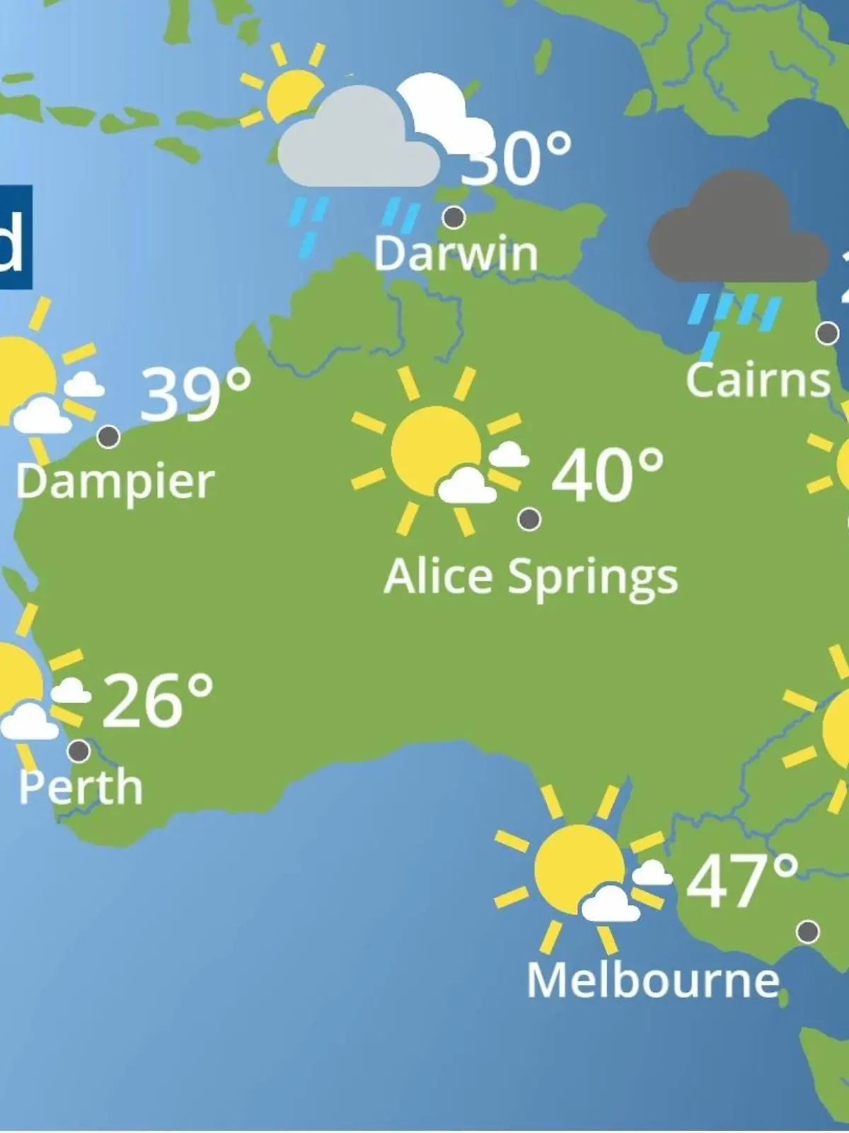 Bild zu: "Australien: Wie wird das Wetter?"