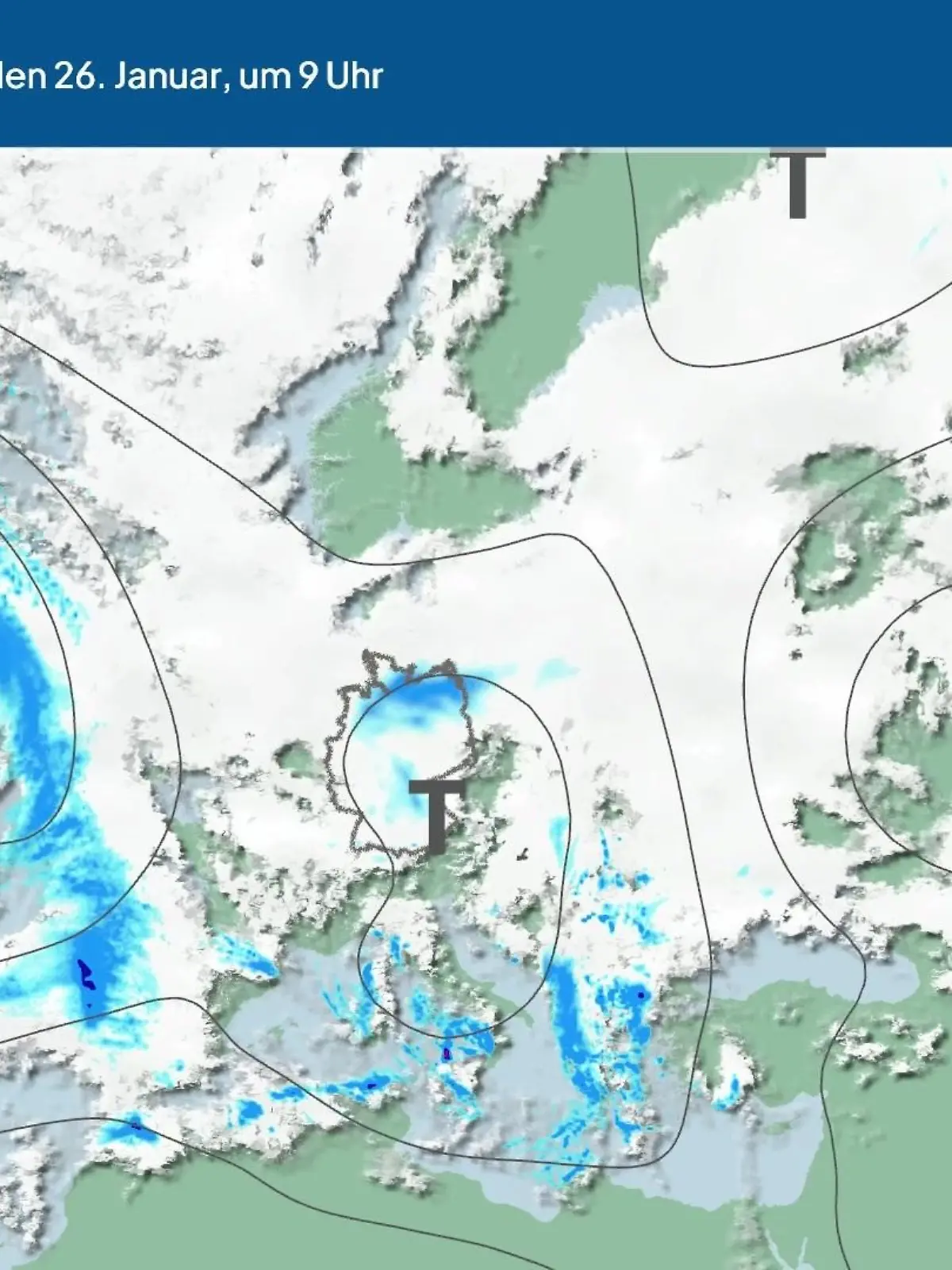 Bild zu: "Die Wetterlage der kommenden 5 Tage"