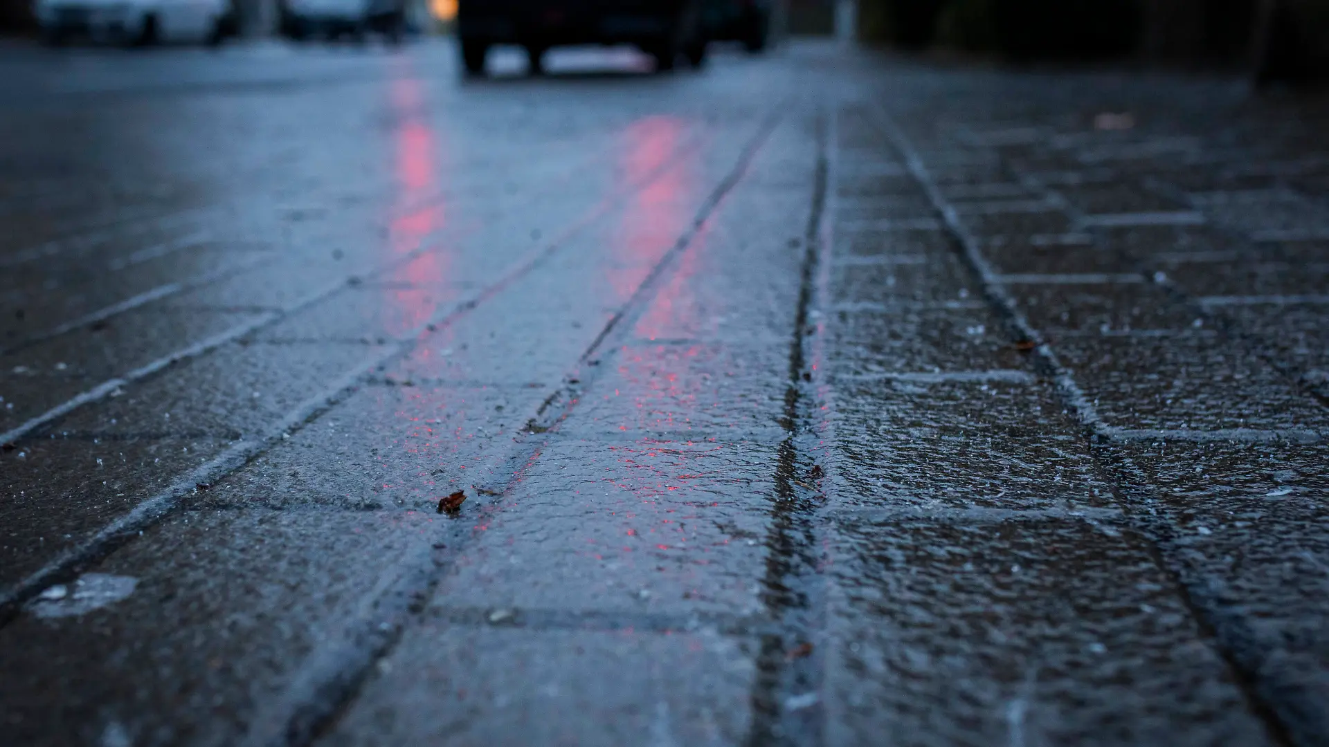 Glatteis nach Eisregen in Osnabrück