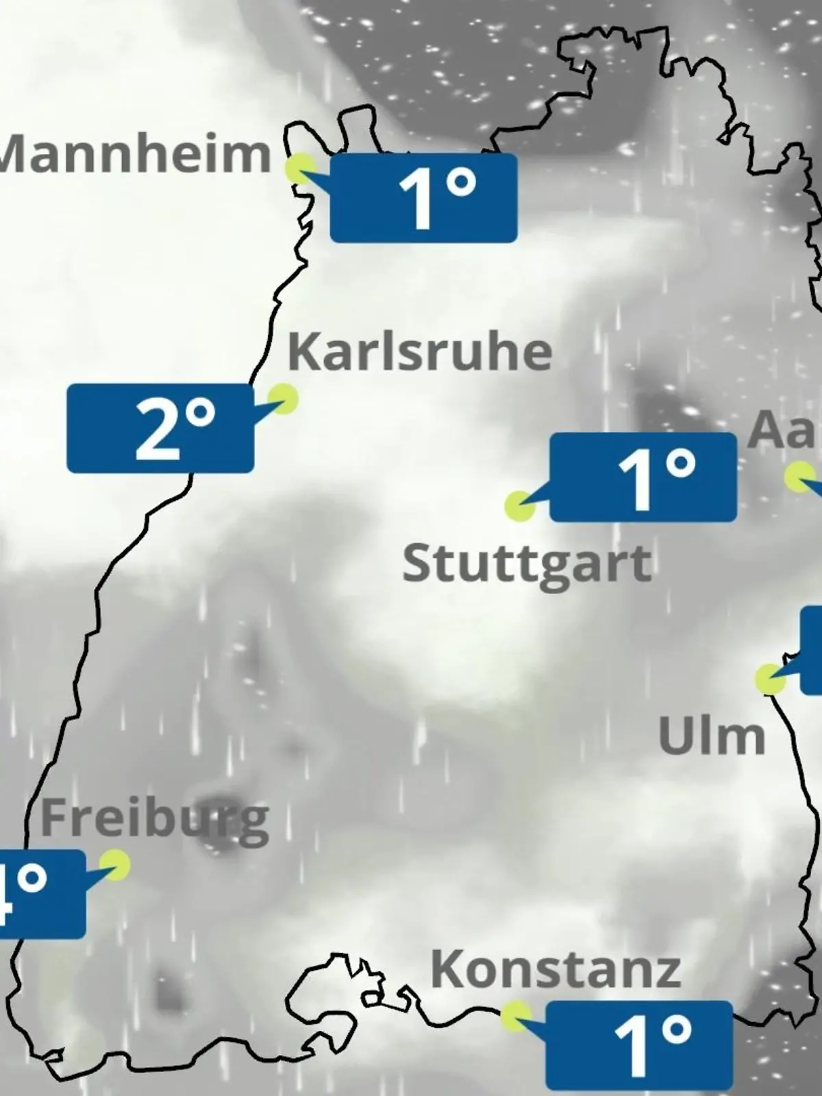 Bild zu: "Baden-Württemberg: Wie wird das Wetter?"