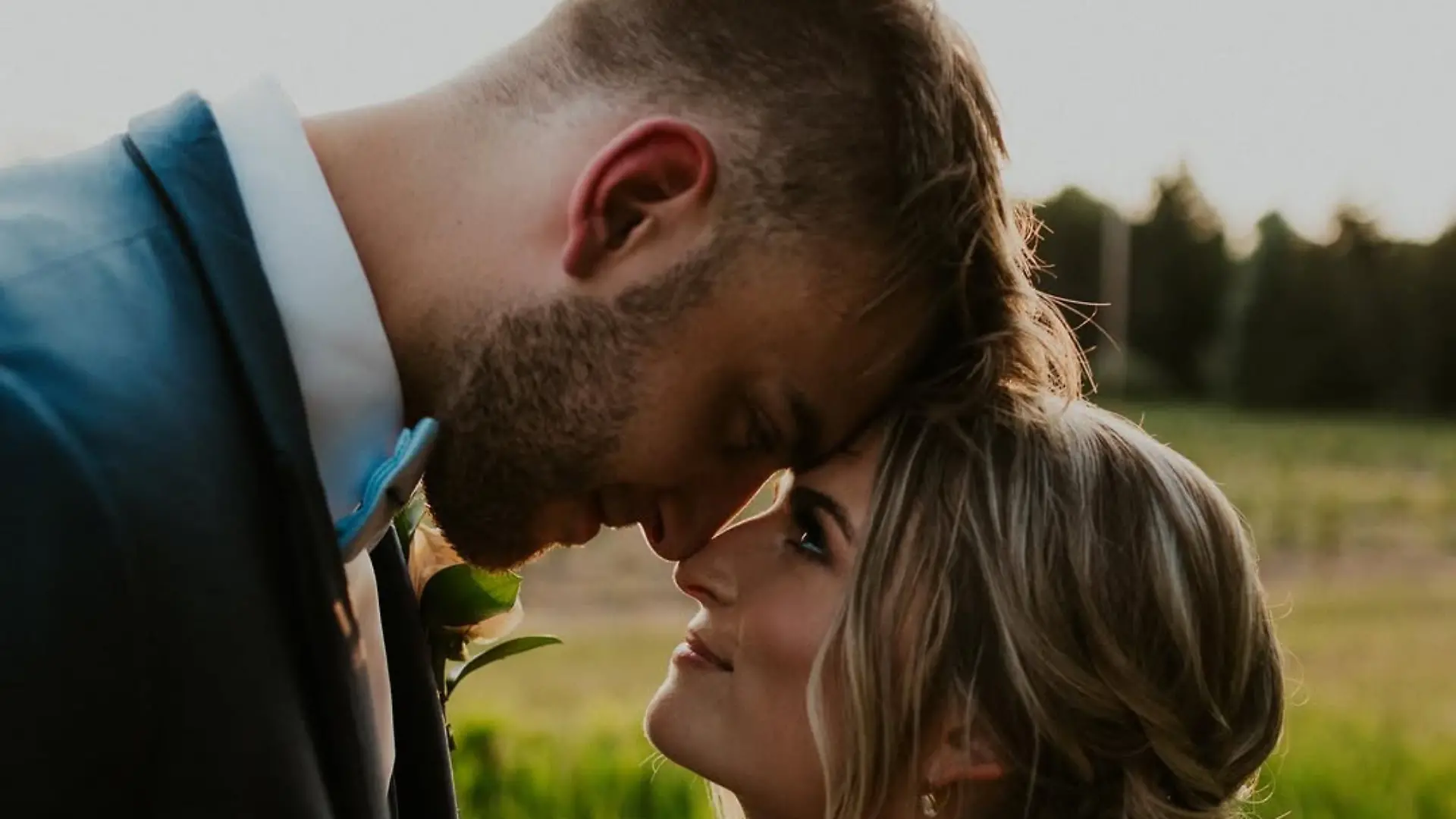 Brandon und Mackenzie Paul bei ihrer Hochzeit. 