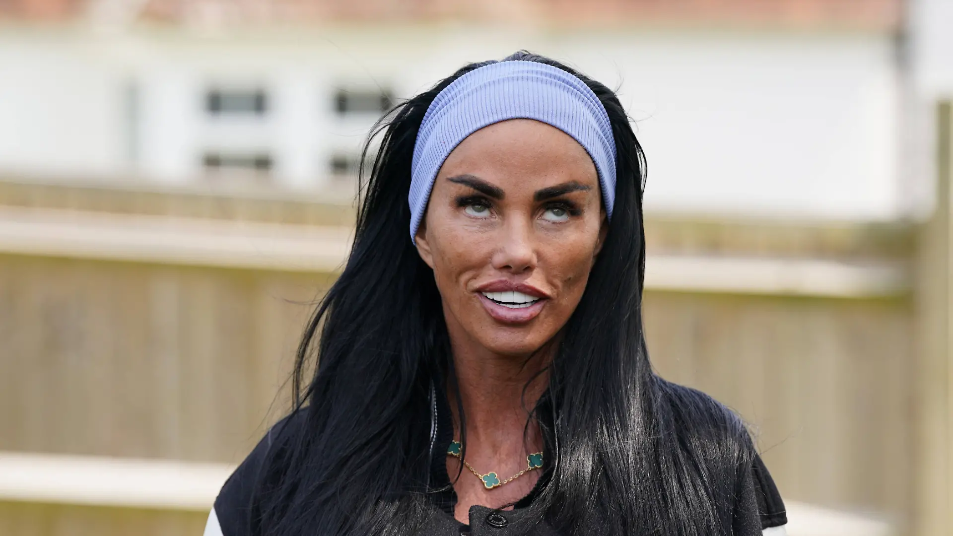 Katie Price and son Harvey
