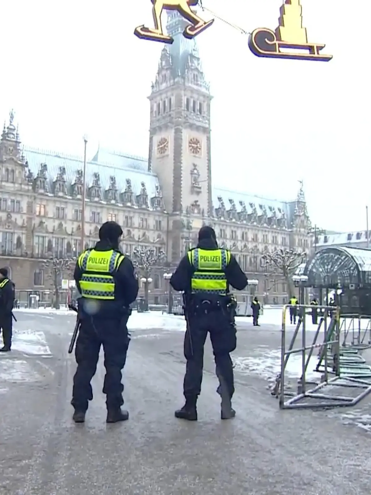 Bild zu: "Nordseegipfel! Hamburger Innenstadt wird zur Sperrzone"