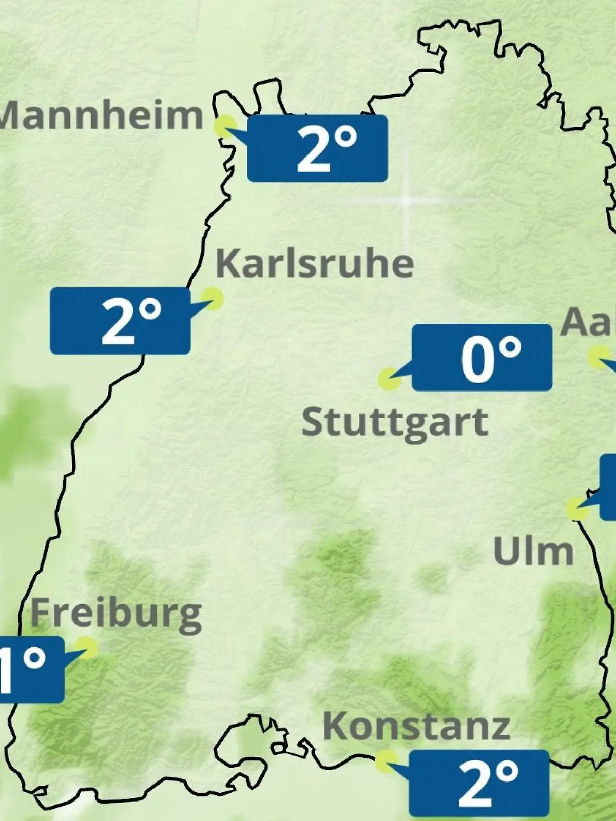 Bild zu: "Baden-Württemberg: Wie wird das Wetter?"