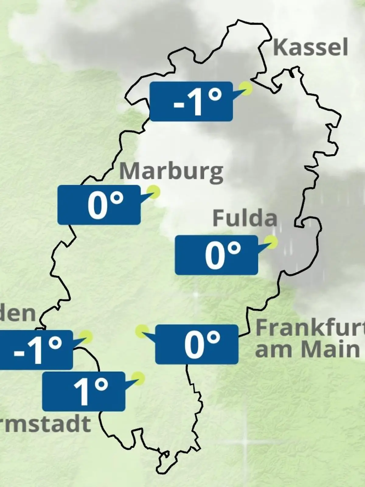 Bild zu: "Hessen: Wie wird das Wetter?"