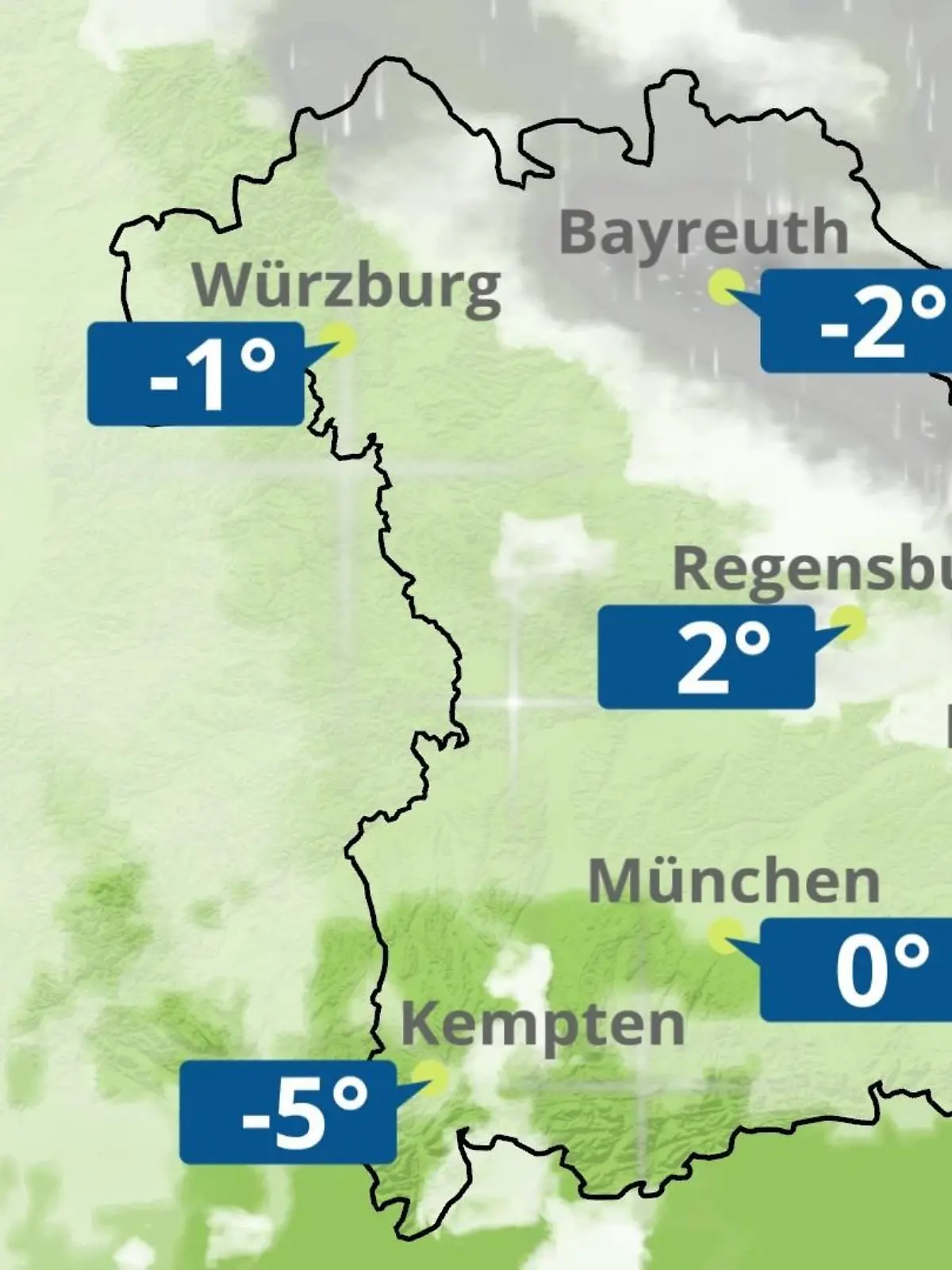 Bild zu: "Bayern: Wie wird das Wetter?"