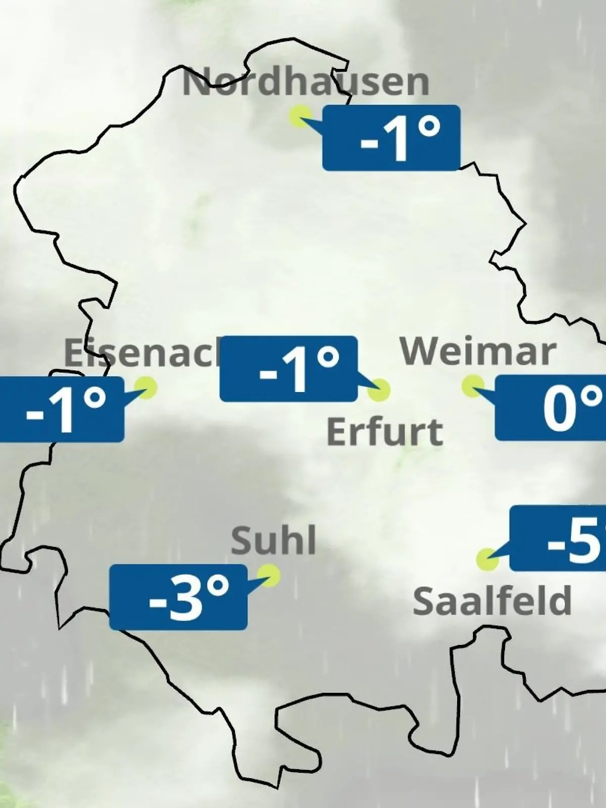 Bild zu: "Thüringen: Wie wird das Wetter?"