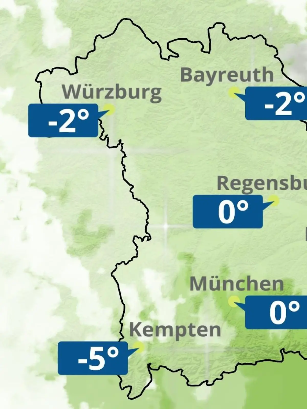 Bild zu: "Bayern: Wie wird das Wetter?"