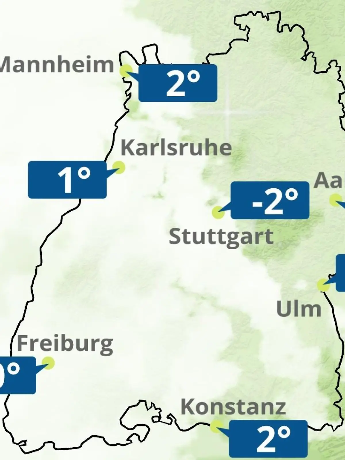 Bild zu: "Baden-Württemberg: Wie wird das Wetter?"
