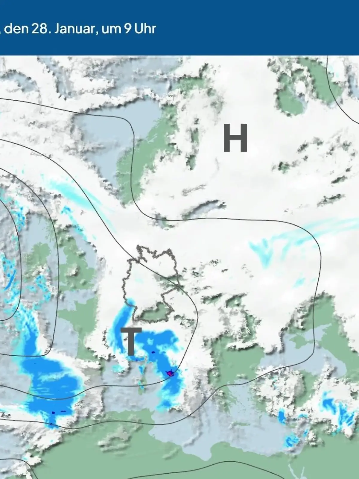 Bild zu: "Die Wetterlage der kommenden 5 Tage"