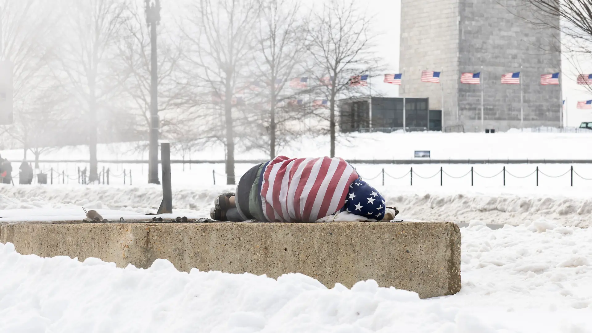 Der Wintereinbruch in den USA trifft alle. Für Obdachlose ist die eisige Kälte besonders gefährlich