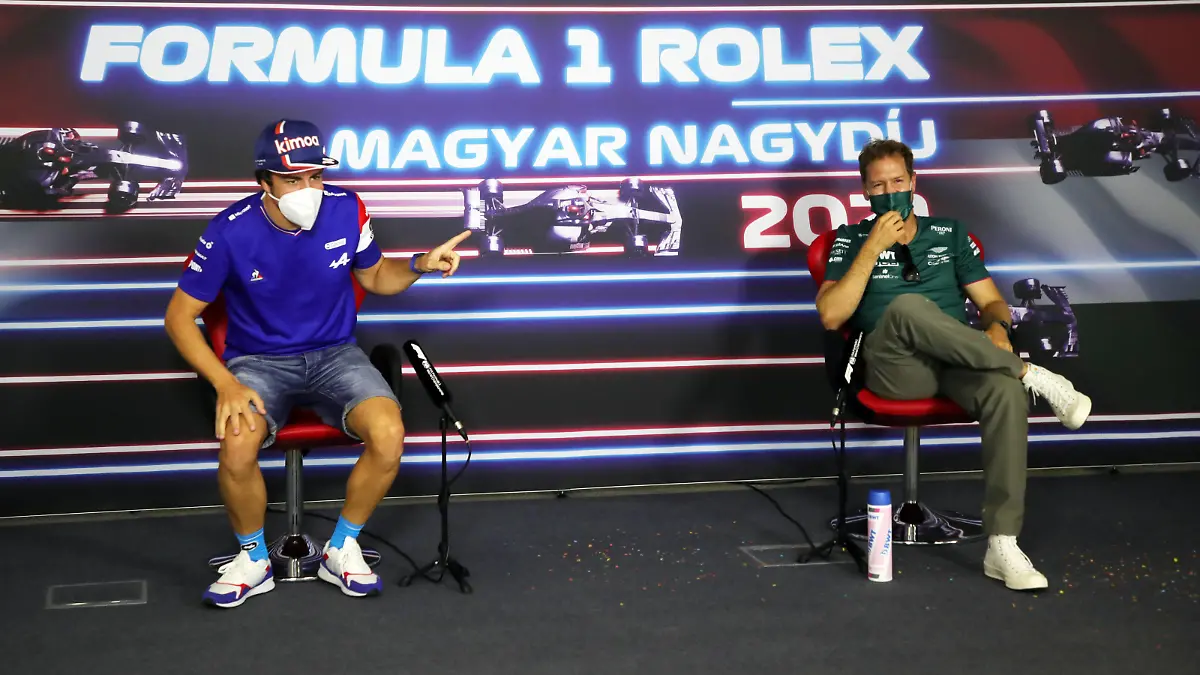 Fernando Alonso und Sebastian Vettel.