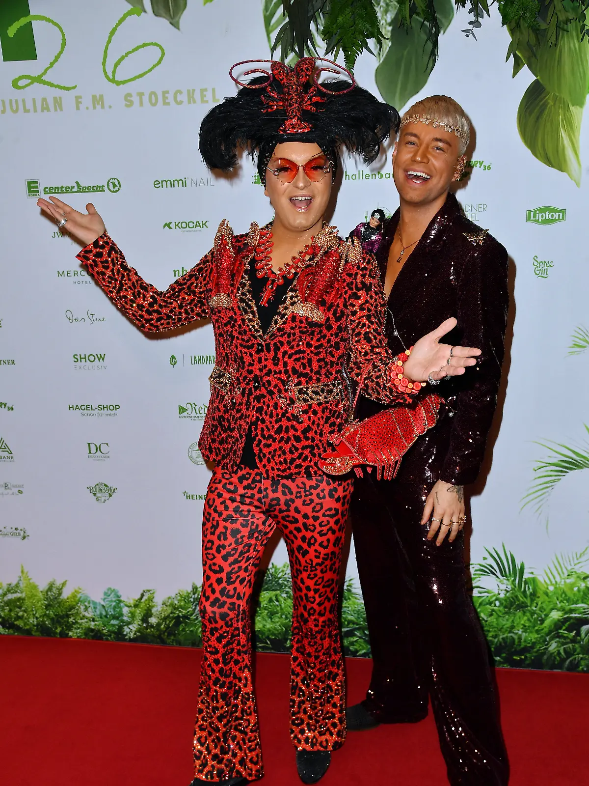 Julian F.M. Stoeckel und Marcell Damaschke: Zum TV-Start der neuen Staffel von „Ich bin ein Star – Holt mich hier raus” lud Entertainer und Moderator Julian F.M. Stoeckel am Freitag, dem 23. Januar 2026 zur legendären Dschungelparty in Berlin ein