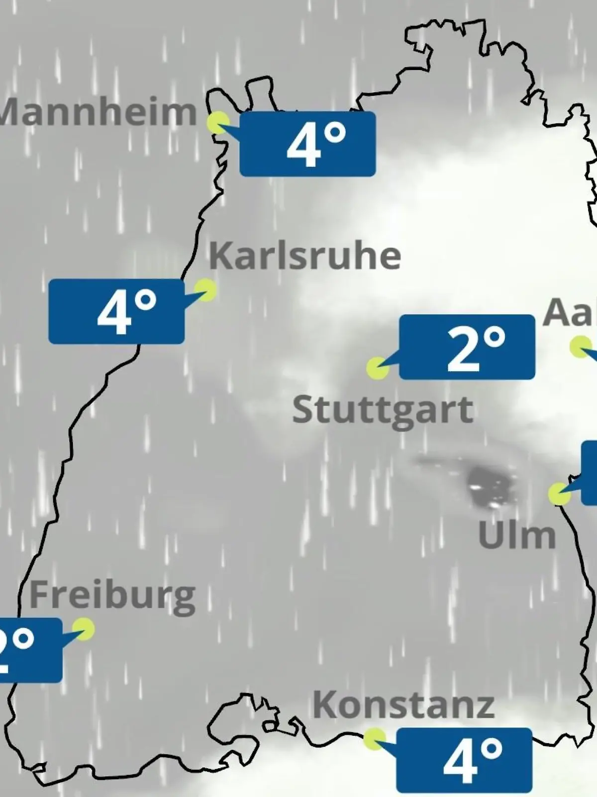 Bild zu: "Baden-Württemberg: Wie wird das Wetter?"