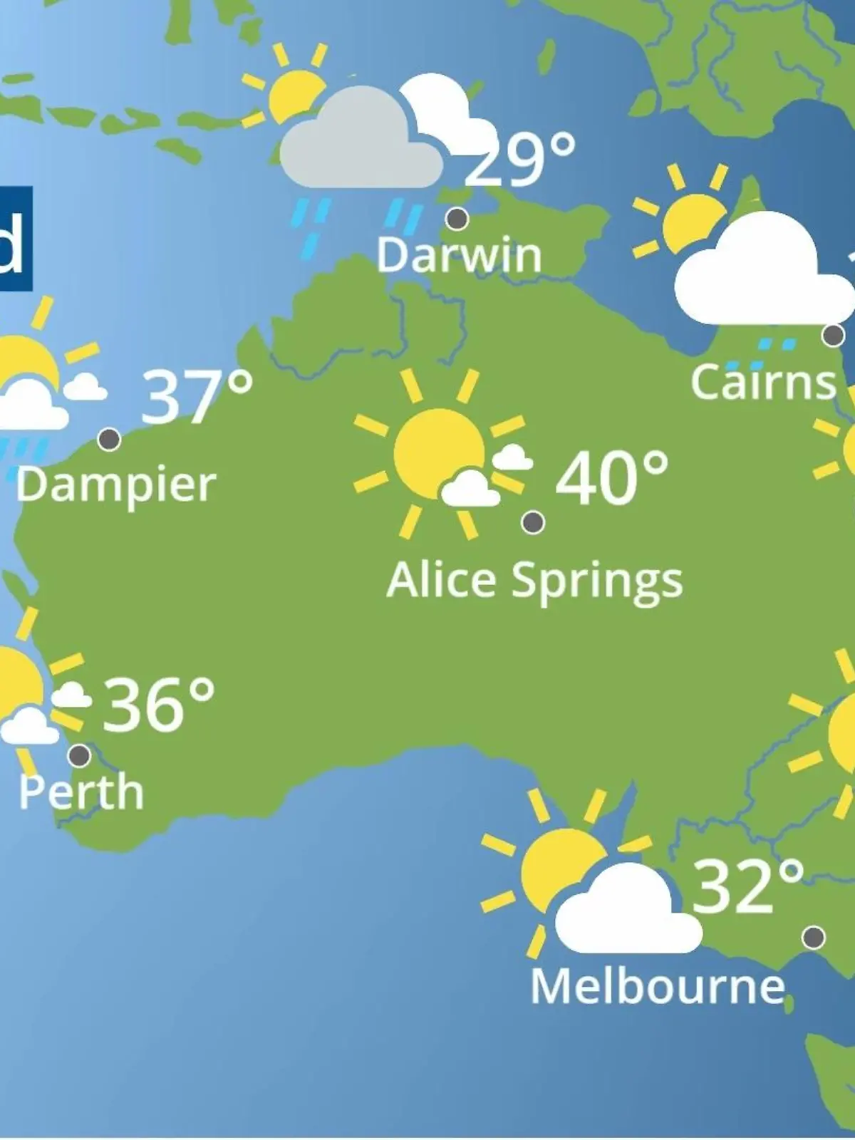 Bild zu: "Australien: Wie wird das Wetter?"